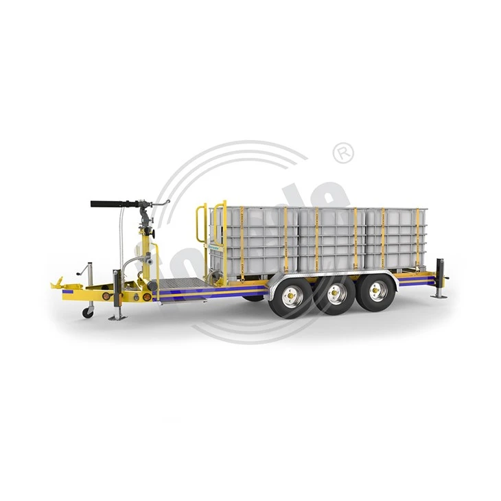 Mobile Foam Trailer Mounted Monitor For Fire Security
