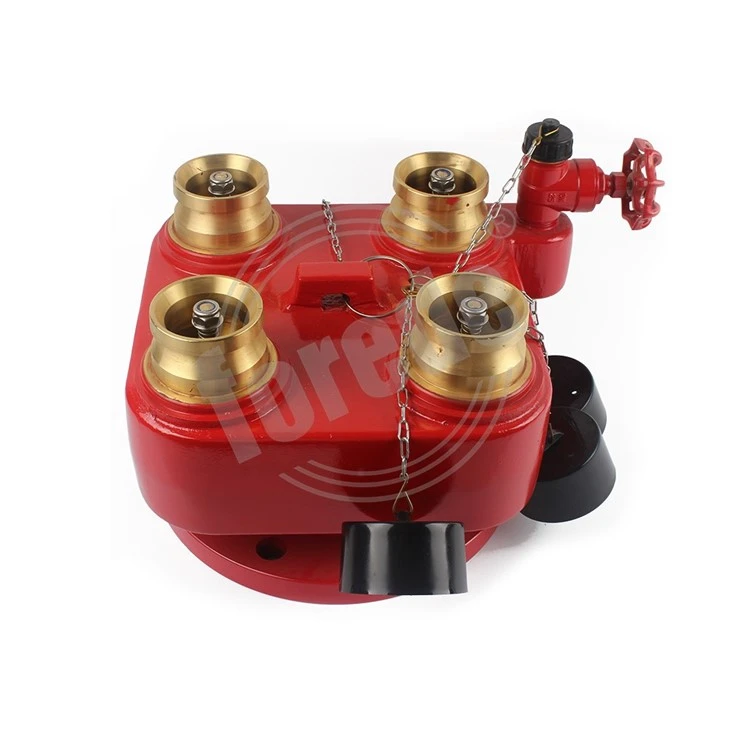 4-way Fire Brigade Inlet Connection