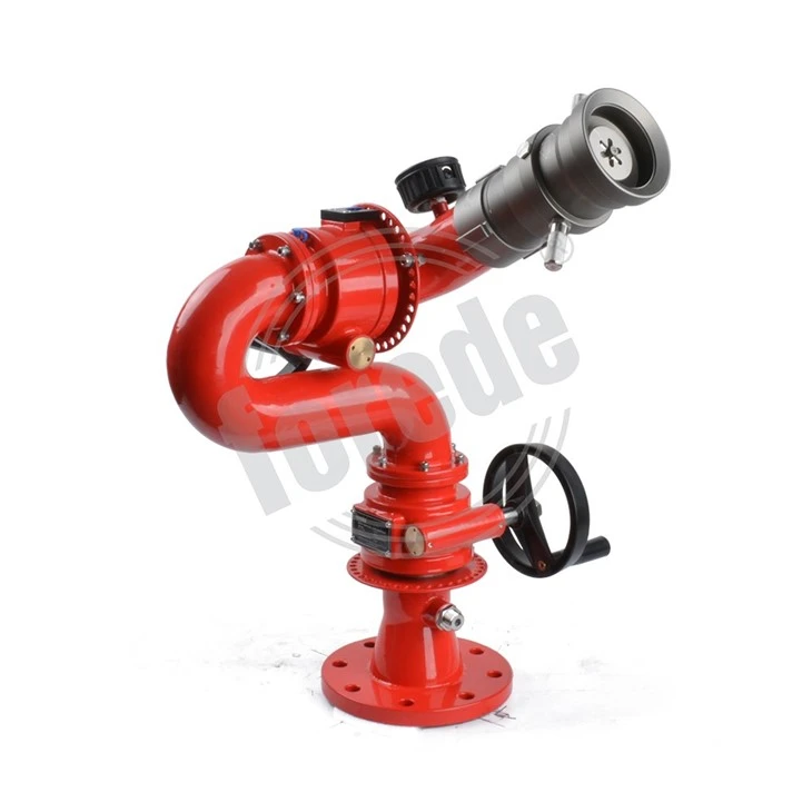 Fire Fixed Station Handwheel Control Fire Fighting Water Monitor best